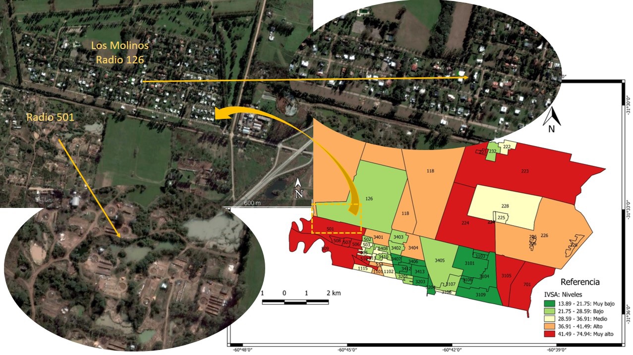 Contrastes morfológicos y ambientales en el sector uno del  sistema rururbano: radios 501 de Santa Fe y 126 de Recreo.