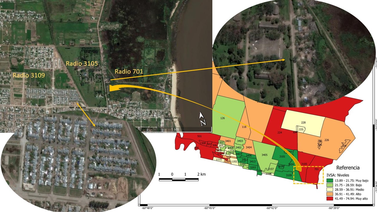 Contrastes morfológicos y ambientales en el sector dos del  sistema rururbano: radios 3109, 3105 y 701 de Santa Fe.