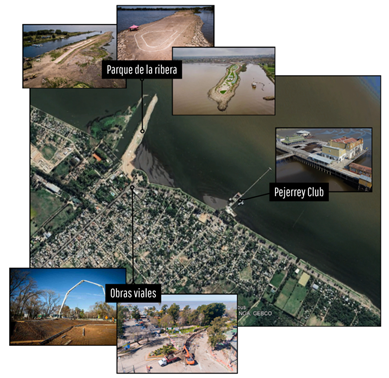 Recuperación y revalorización del frente de agua quilmeño, y obras
de acondicionamiento