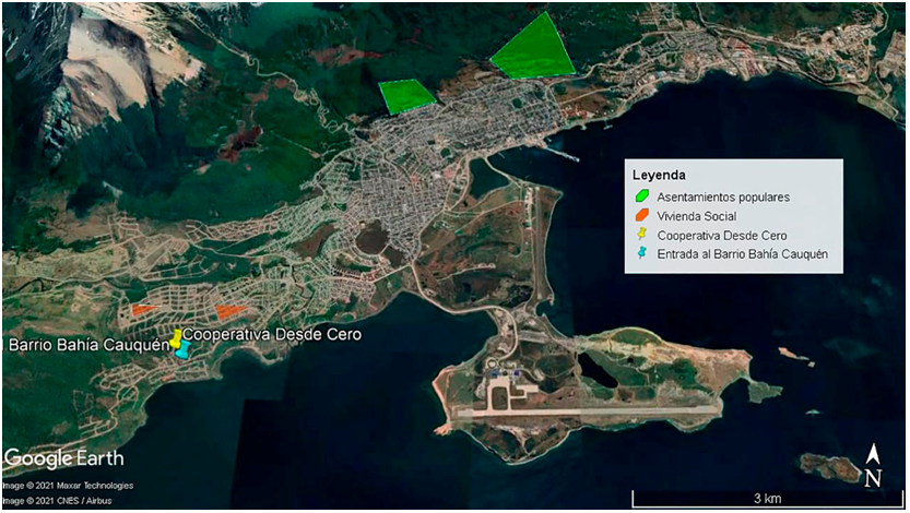 Expansión de la ciudad de Ushuaia