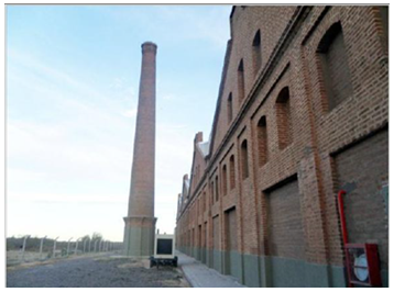 Lanera Argentina,
donde recientemente funcionó un centro logístico de la empresa de
electrodomésticos Lucaioli S. A.